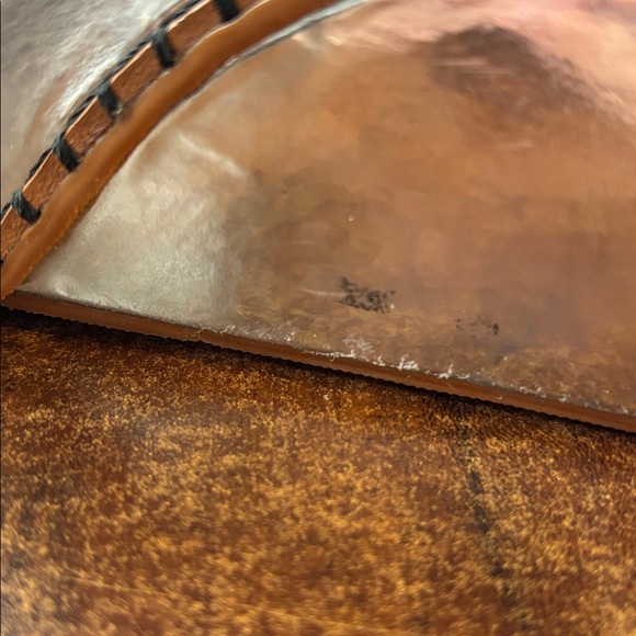 Farm Rio Sample Silver Wedge Mule Sandal - Picture 12 of 14